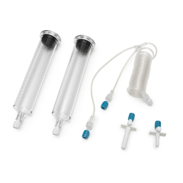 SPECTRAVUE DUAL SYR 100ML 96" 2 VLV TUBE