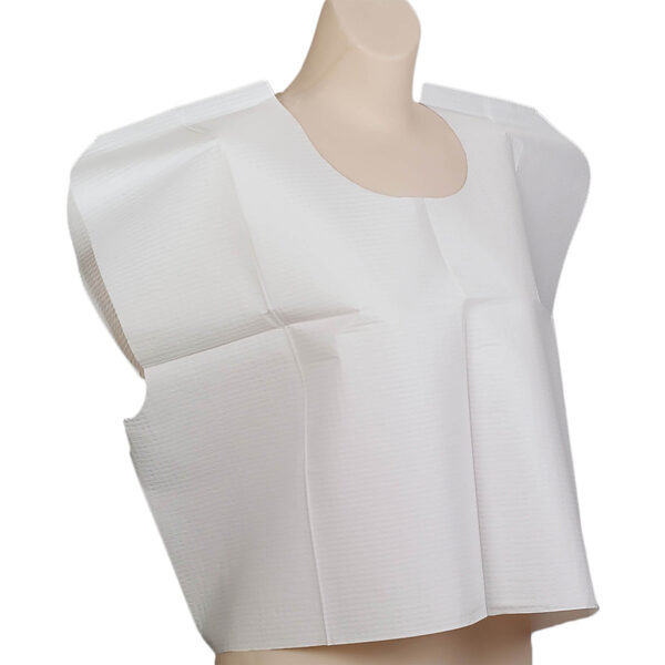 TIDI EXAM CAPE WHITE 30X21 100/CS