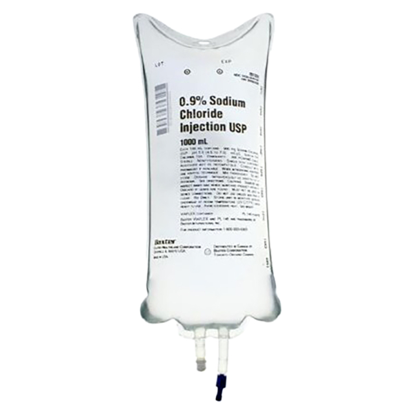 BAXTER SODIUM CHLORIDE 0.9 1000ML BAG 14/CS
