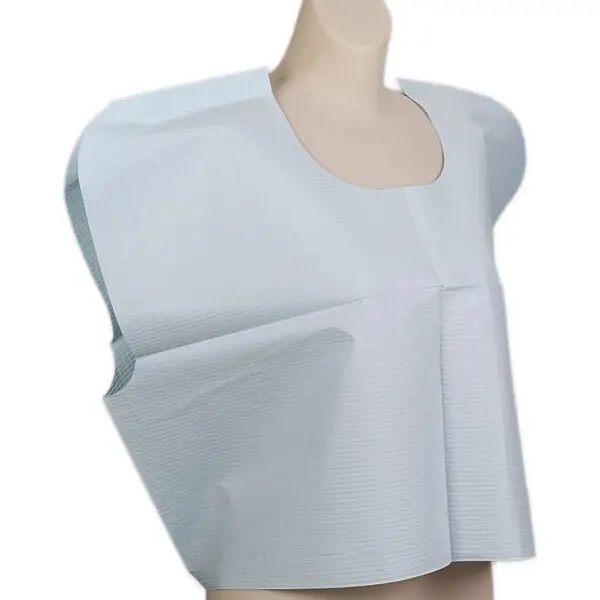TIDI EXAM CAPE BLUE 30X21 100/CS