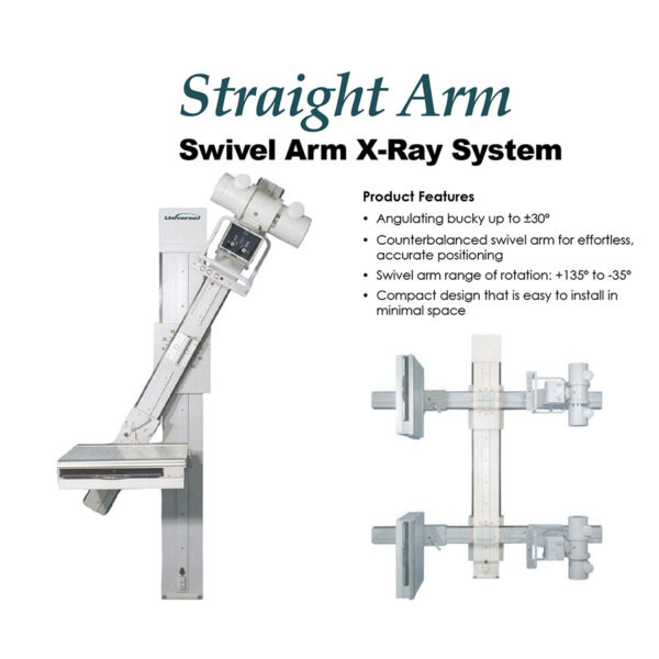 DEL Medical Straight Arm X-Ray System - Image 2