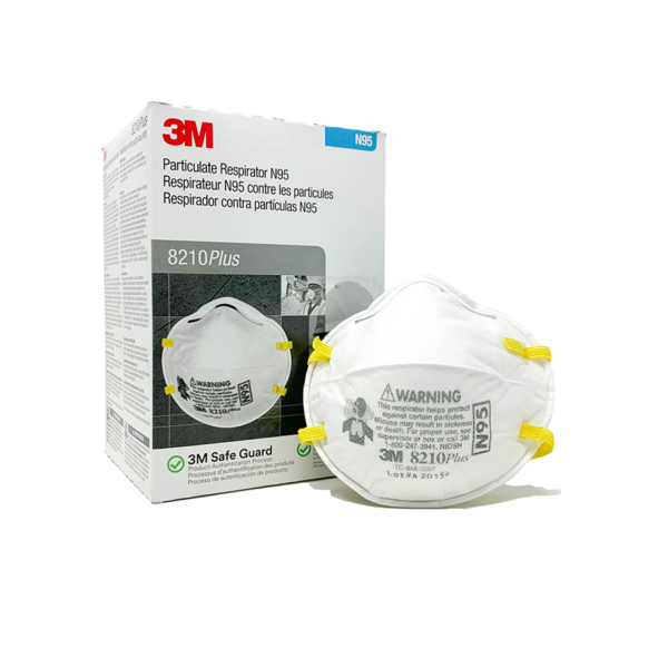 3M 8210PLUS N95 NIOSH MASK 20/