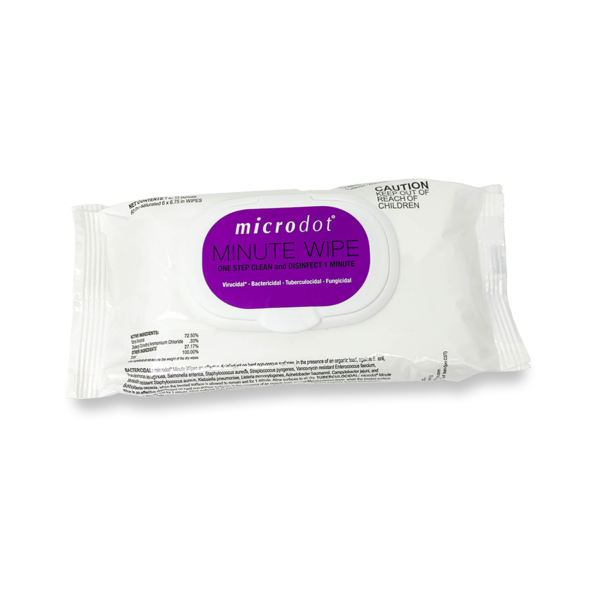MICRODOT MINUTE WIPE 60CT