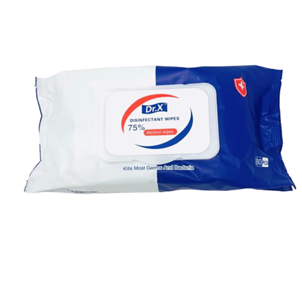 ALCOHOL 75% WIPE 50CT