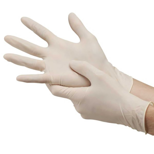 GLOVE PF LATEX LARGE 100/BX