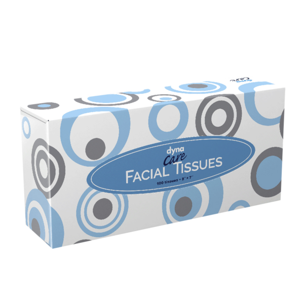 DYNAREX 1308 FACIAL TISSUES 8x7 3000/CS