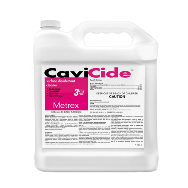 CAVICIDE DISINFECTANT 2.5G CON