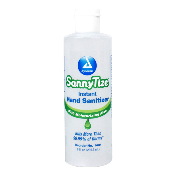 DYNAREX SANNYTIZE HAND SANITIZER 8oz 1/BT