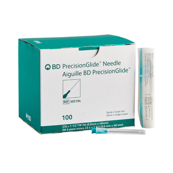 BD NEEDLE 23G X1.5 25/BX