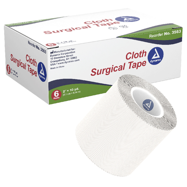 DYNAREX CLOTH SURGICAL TAPE 2"x10yd