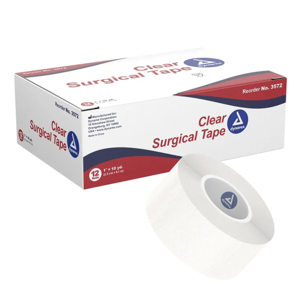 MEDICAL TAPE TRANSPARENT 1"