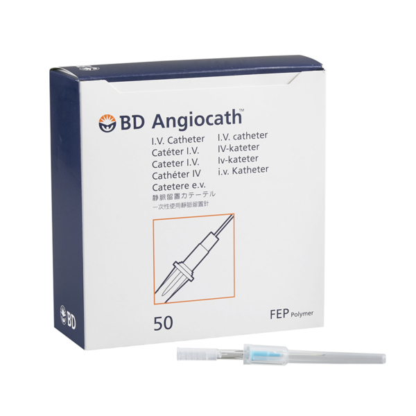 BD ANGIOCATH 22X1 50/BX