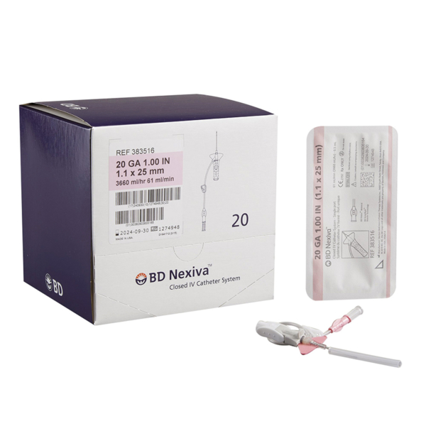 BD IV CATH HF SNGL PORT 20Gx1"