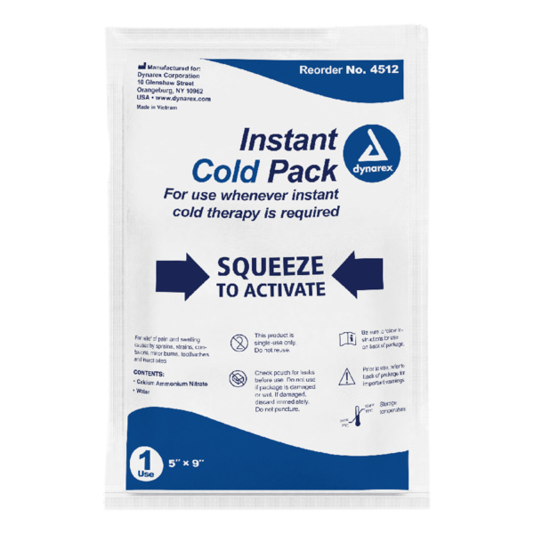 DYNAREX 4512 INSTANT COLD PACK 5"X9"