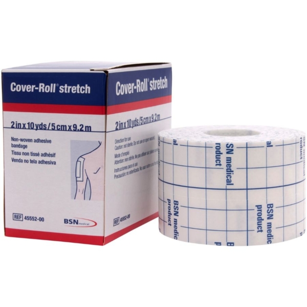 COVER-ROLL DRESSING RETENTION TAPE 2"x10Y