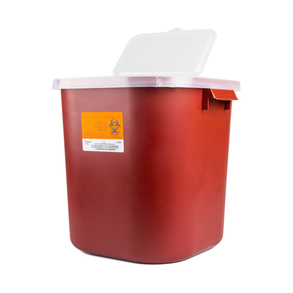 SHARPS CONTAINER KENDALL 8GL 10/CS