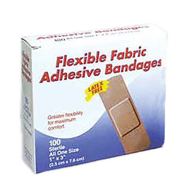DUKAL 99990 FLEX BANDAGE STRIPS 1X3 100/B