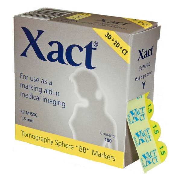 XACT MARKER, MAMMO3D 1.5MM BB 100/BX