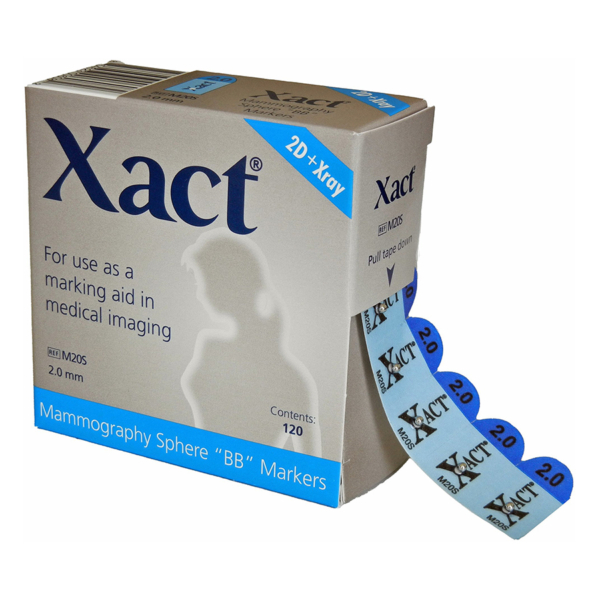 XACT MAMMO NIPPLE MARKER BLUE 2MM