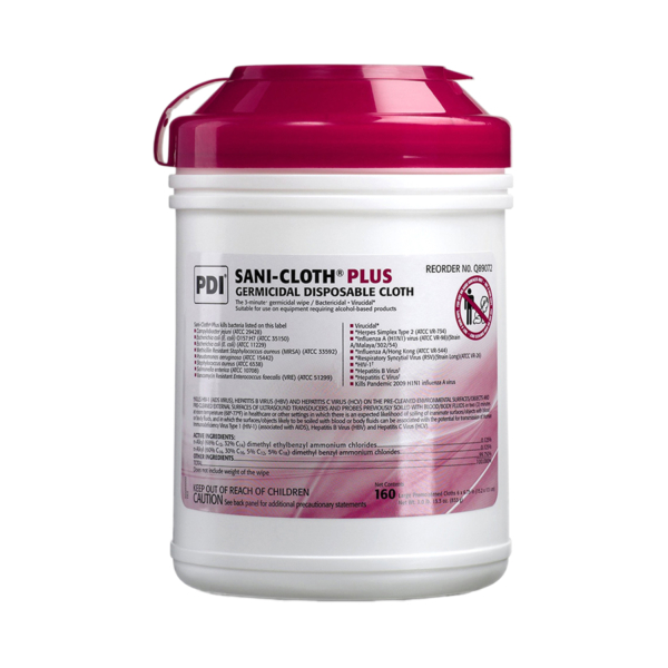 SANI-CLOTH PLUS #Q89072 12/CS