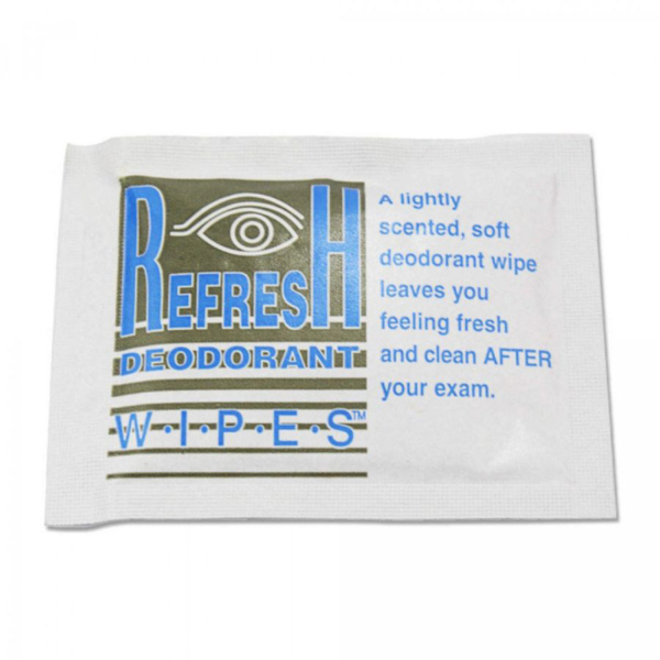 MAMMO REFRESH DEODORANT WIPES 500/CS