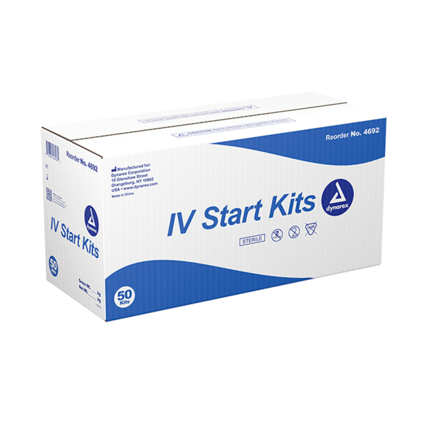 DYNAREX 4962 IV START KIT W/O GLOVES 50/C