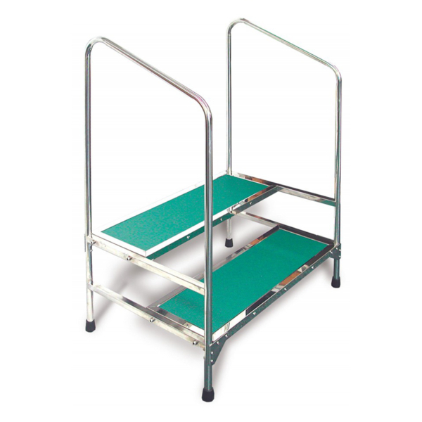 TECHNO-AIDE MRI DUAL PLATFORM STEP STOOL